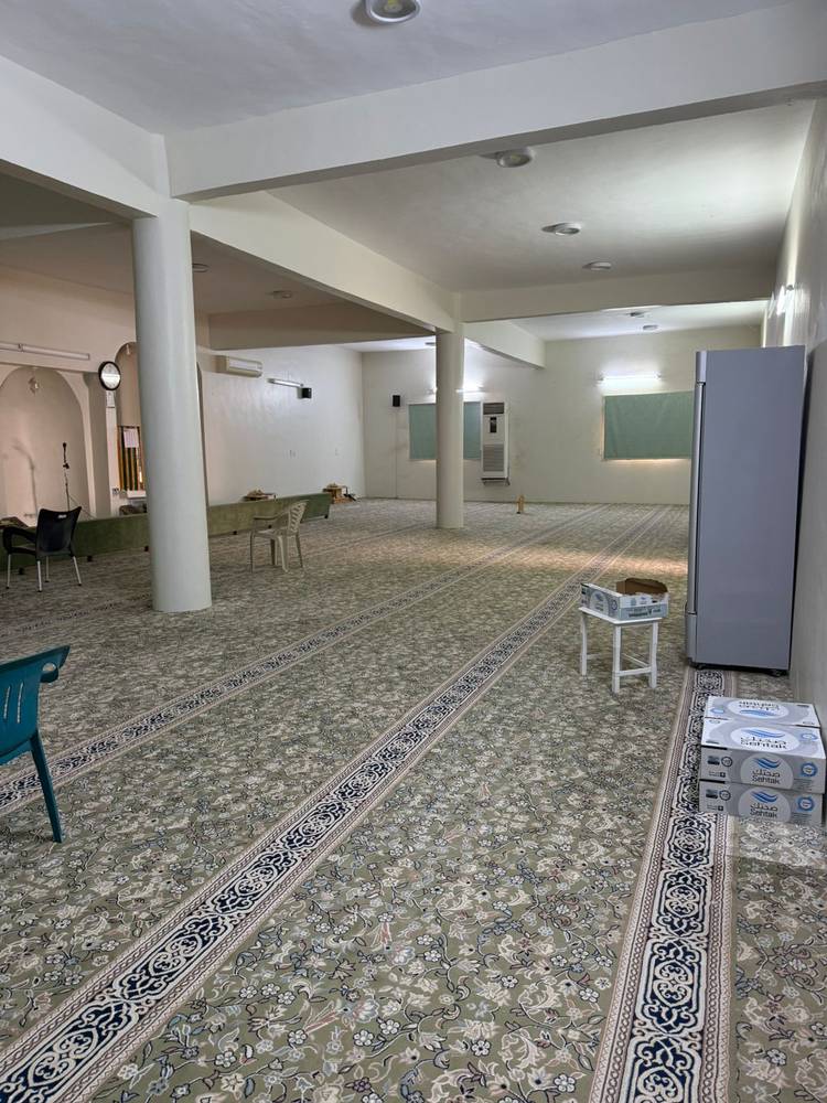 صيانة وترميم مسجد المقابل
