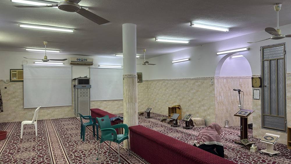 صيانة مسجد النور بالصبيحي