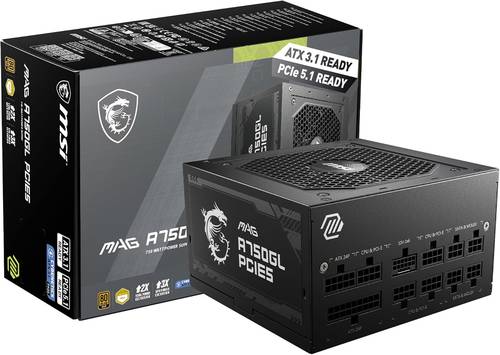 مزود طاقة MSI MAG POWER 750W GOLD