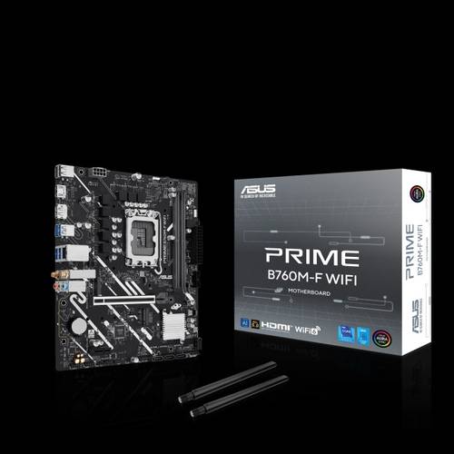 ASUS PRIME B760M-F WIFI  DDR5 اللوحة الام