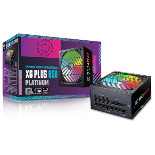 C-MASTER 850W RGB PLATINUM F-MODULAR مزود طاقة
