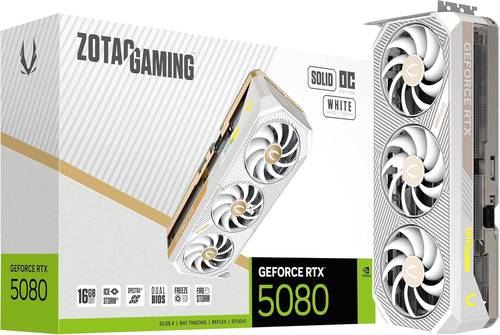 ZOTAC GAMING GeForce RTX 5080 16GB WHITE كرت شاشة