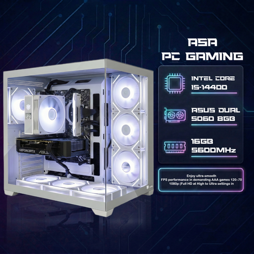 تجميعة I5-14400F + RTX 5060