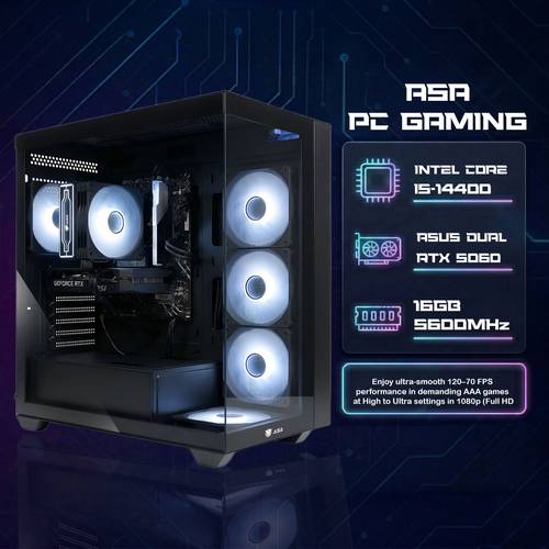  تجميعة I5-14400F + RTX 5060
