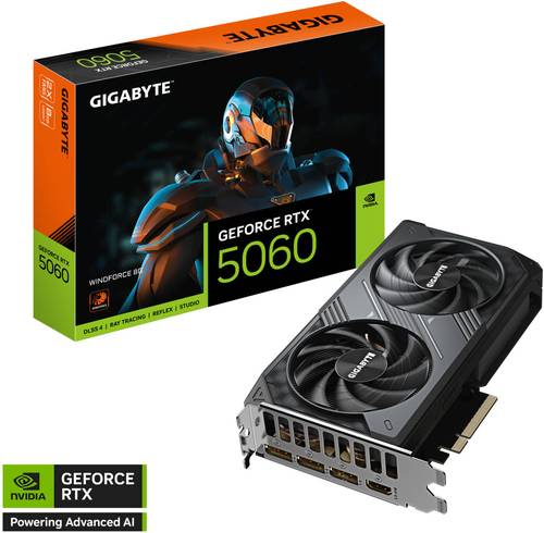 GIGABYTE RTX 5060 WF ( 2X - 8GB كرت شاشة