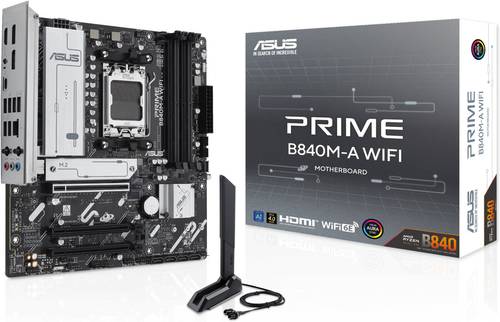 ASUS PRIME B840M-A WiFi AM5 اللوحة الام