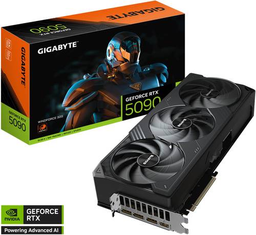 GIGABYTE RTX 5090 WINDFORCE OC 32G كرت شاشة