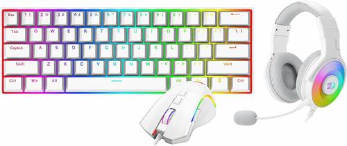 REDRAGON WHITE COMBO  3X1