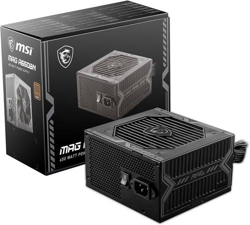 مزود طاقة ام اس اي MSI MAG POWER 650W BRONZE
