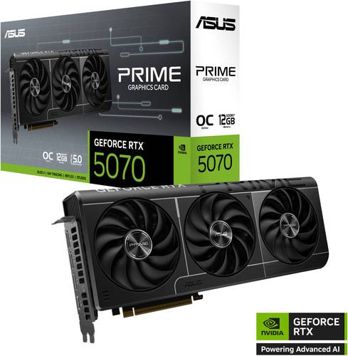 ASUS PRIME RTX 5070 3X - 12GB - OC كرت شاشة