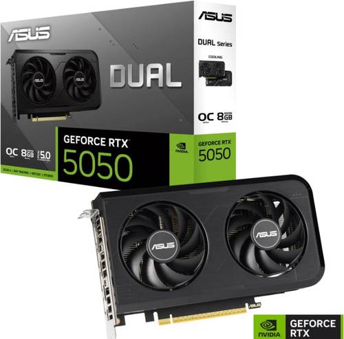 ASUS Dual GeForce RTX 5050 8GB كرت شاشة
