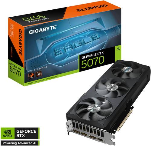 GIGABYTE RTX 5070 EAGLE OC SFF 12Gكرت شاشة