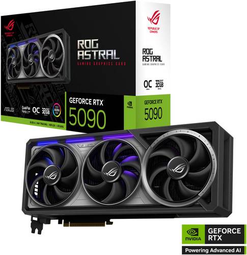 ASUS ROG ASTRAL RTX 5090 32GB OCكرت شاشة