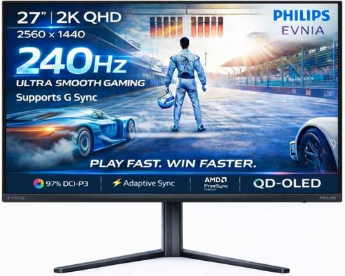 PHI LIPS EVNIA 27 QD OLED (27-2K-240Hz -0.03Ms شاشة