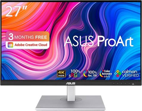 شاشة ايسوس برو ارت 27بوصة  IPS   4K  SRGB100%