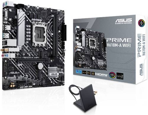 ASUS PRIME H610M A WIFI  DDR5 اللوحة الام