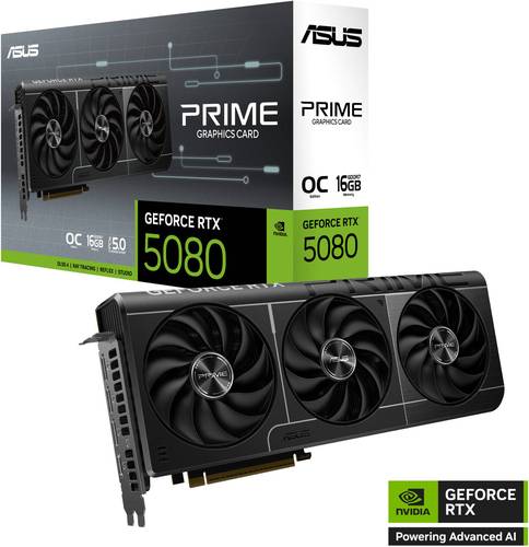 ASUS PRIME GeForce RTX 5080 16GB كرت شاسة