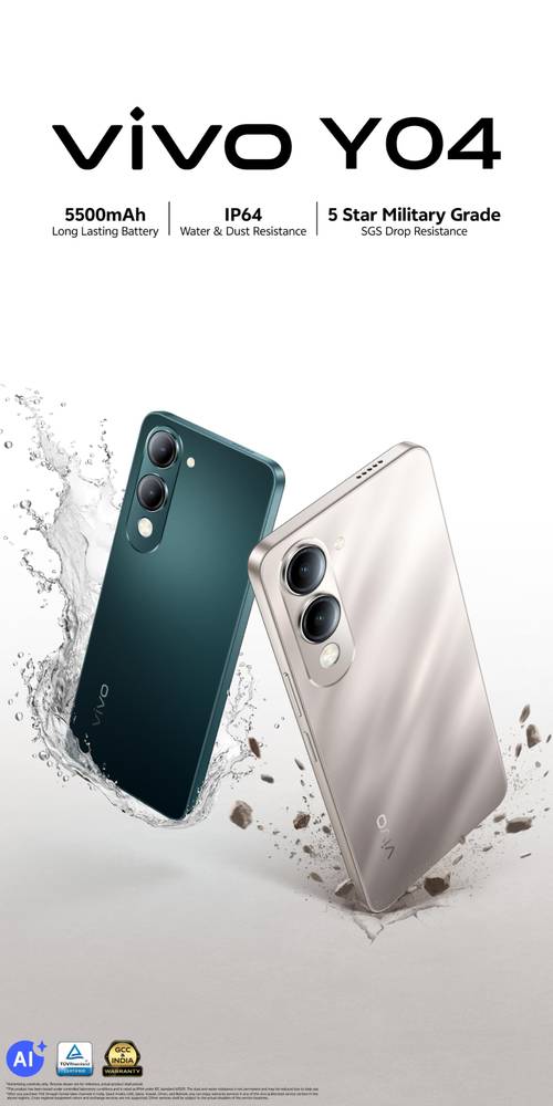 Vivo Y04 4GBRam 128GB