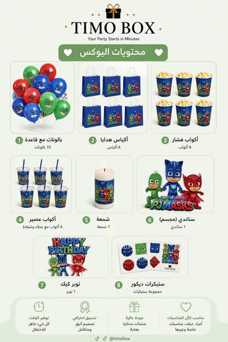 ثيم حفلة بيجي ماكس