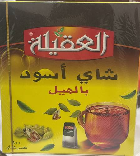 شاي العقيلة بنكهة الهيل 100كيس
