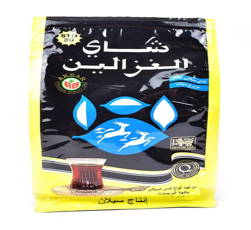 شاي الغزالين كيس خشن 200 جرام معطر بنكهة البرغموت 