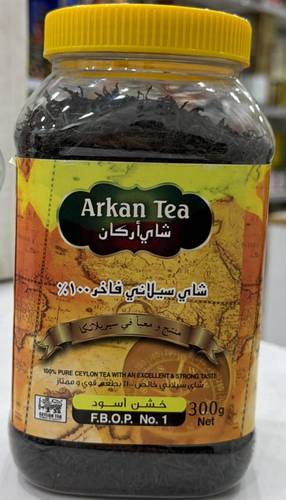 شاي اركان علبه بلاستيك 300 غرام FBOP