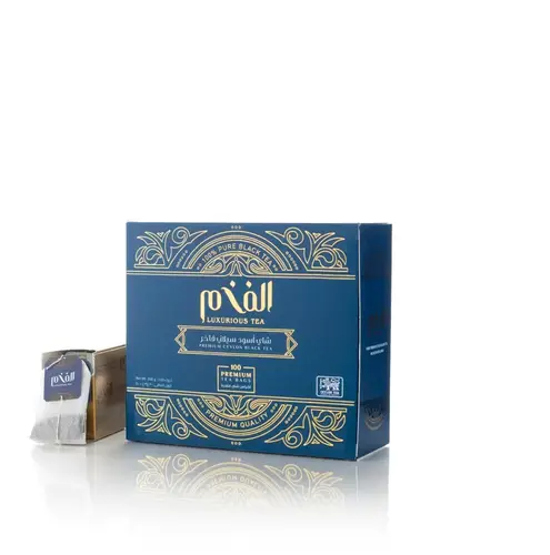شاي الفخم علاقي 100 كيس