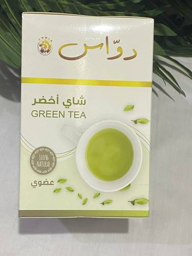 شاي دواس أخضر ورق علبه  150 جم عضوي , يساعد عاى التخسيس