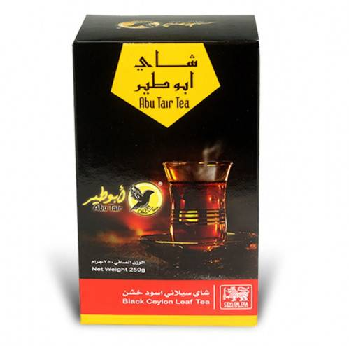 شاي ابو طير 250 غرام علبه كرتون 