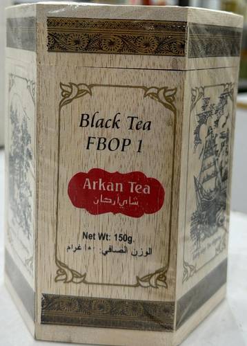 شاي اركان علبه خشب 150 غرام FBOP1