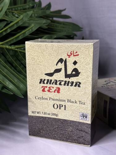 شاي خاثر op1 - علبة كرتونية 200 جم 