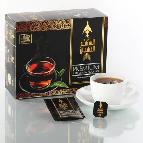 شاي السهم الذهبي بريميوم علاقي 100 كيس التحو