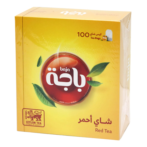 شاي باجة علاقي احمر 100 كيس 