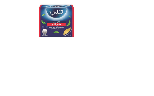 شاي تتلي اسود مركّز علاقي 100 كيس