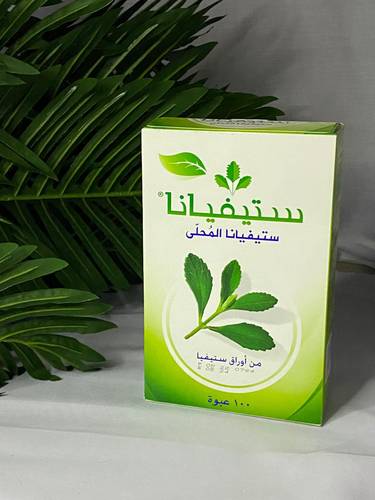 سكر ستيفيانا محلى السكر 100 عبوة 
