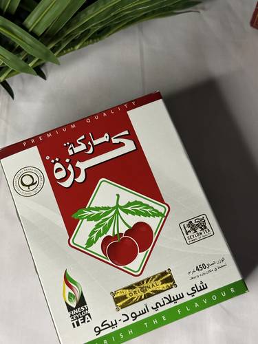 شاي كرزة - بيكو - علبة كرتونية ورق حجم 450 جم 