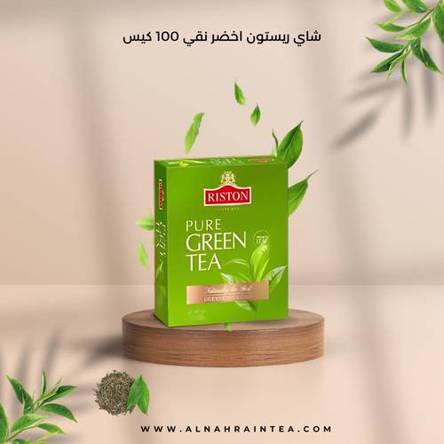 شاي ريستون اخضر علاق 100كيس