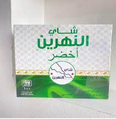 شاي النهرين علاقي اخضر 100 كيس 