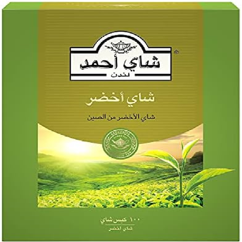 شاي احمد اخضر + 3 اكياس اعشاب بالداخل 