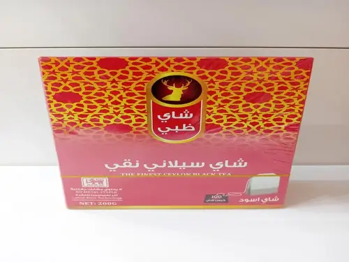 شاي ظبي علاقي 100 كيس 