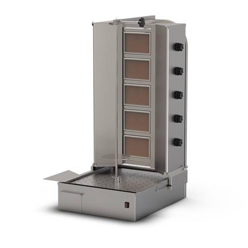 Shawarma machine, 5 eyes, lower motor
