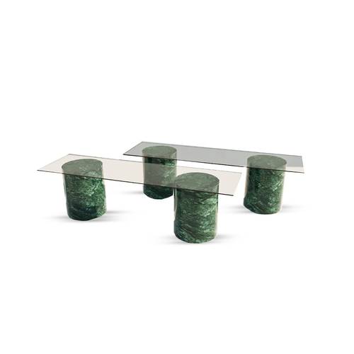 Marble coffee table