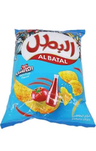 بطاطس البطل عائلي كاتشب