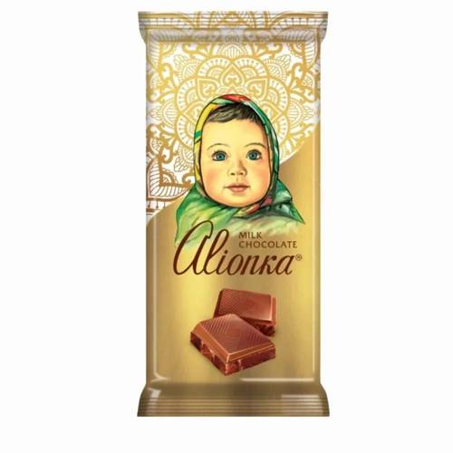 شوكولاتة اليونكا الروسية شوكولاتة بالحليب ( 85 جم )
