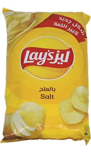 بطاطس ليز عائلي بالملح