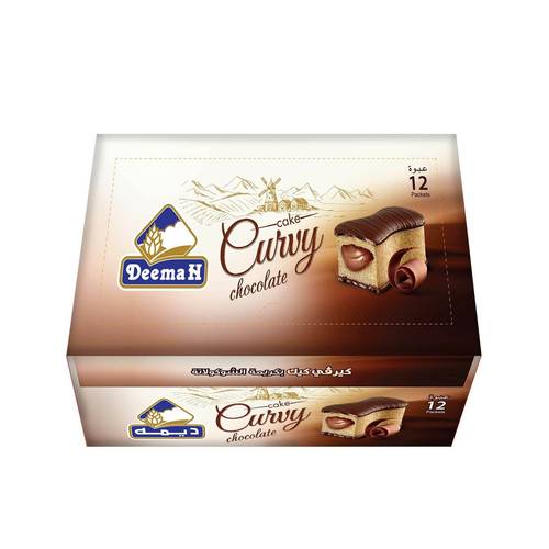 كيرفي كيك بكريمة الشوكولاتة 35 جرام × 12حبة