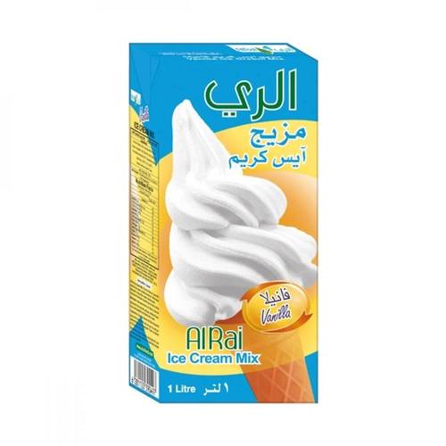 مزيج آيس كريم الري 1 لتر فانيلا