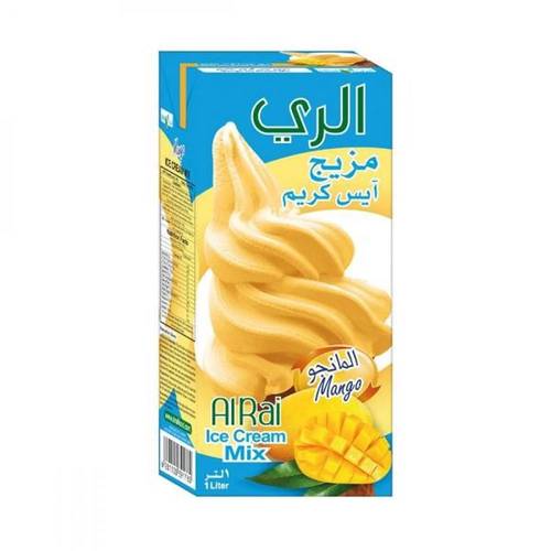 مزيج آيس كريم الري 1 لتر المانجو