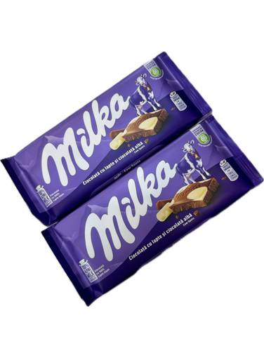 ميلكا بالشوكلاته البيضاء 100 جرام