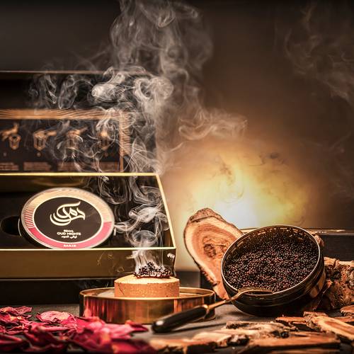رمال مجموعة هدايا ليالي العود بخور الكافيار